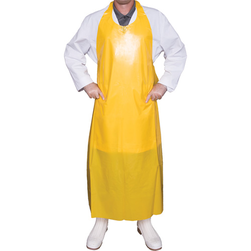 Top Dog 8 Mil. Apron, Polyurethane, 50" L x Yellow OSI Industrial Sales