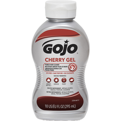 Hand Cleaner, Gel/Pumice, 295.74 ml, Bottle, Cherry OSI Industrial Sales
