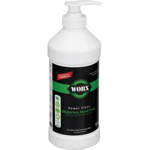 Power Clean Waterless Hand Soap, Liquid, 945 ml, Unscented OSI Industrial Sales
