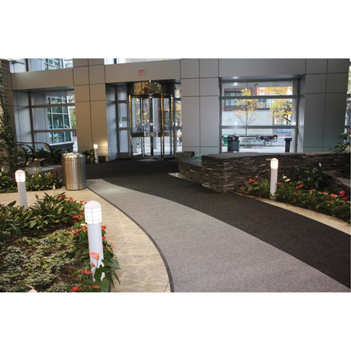 Tapis dentr&eacute;e Supreme Knob, Essuie-pieds/grattoir, 3-1/2' x 6' x 7/16", Charbon OSI Industrial Sales