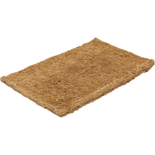 Indoor/Outdoor Coco Mat, Scraper, 2' x 3-1/4' x 1-3/8", Natural OSI Industrial Sales