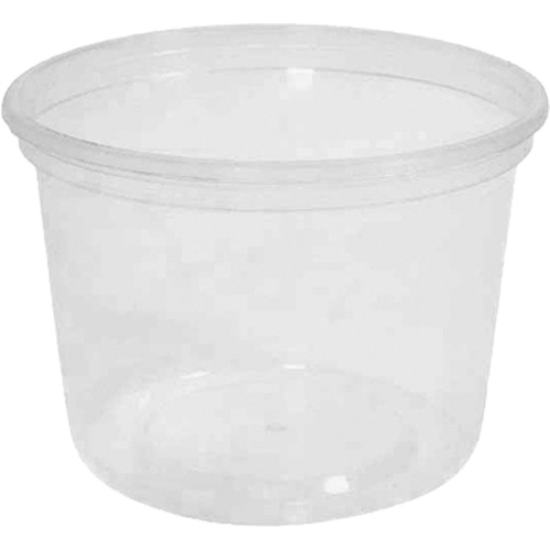 Contenant &agrave; charcuterie transparent sans couvercle MicroGourmet 16 oz, Plastique, Ronde OSI Industrial Sales
