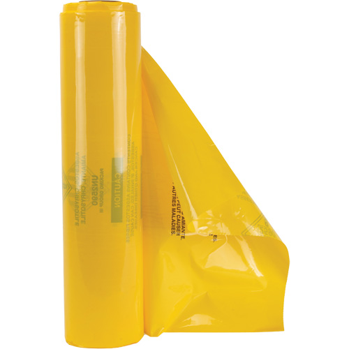 Hazardous Waste Liners, Asbestos, 40" L x 26" W, 3 mils OSI Industrial Sales