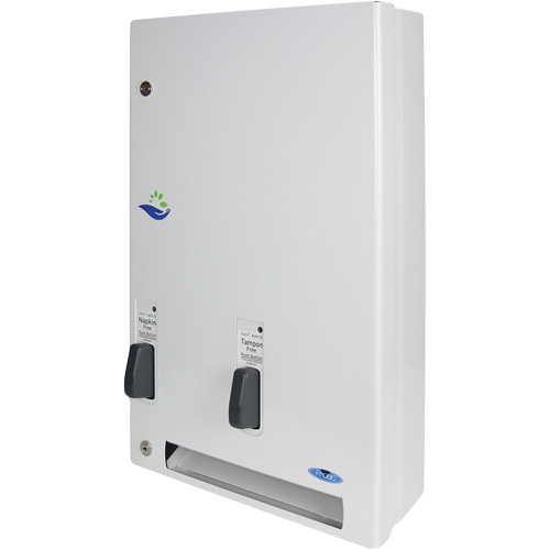 Distributeur de produits d'hygi&egrave;ne f&eacute;minine gratuits &agrave; bouton pression OSI Industrial Sales