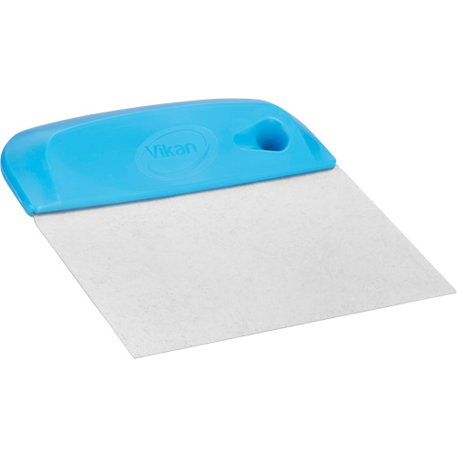 Flexible Stainless Steel Dough Cutter/Scraper, Blue, 4-1/2" W x 5-3/4" L OSI Industrial Sales