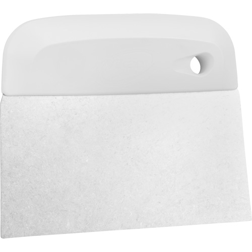 Flexible Stainless Steel Dough Cutter/Scraper, White, 4-1/2" W x 5-3/4" L OSI Industrial Sales