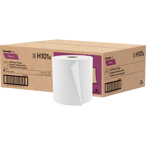 Rouleau de papier essuie-tout PRO Select, 1 pli, Standard, 1000' lo OSI Industrial Sales