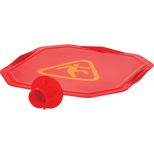 Wet Floor Safety Cone Topper, Pictogram OSI Industrial Sales