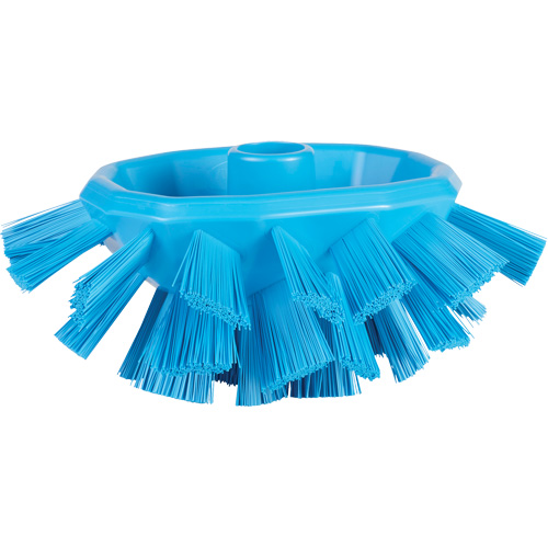 Brosse UST pour cuves, Soies Ferme, Longueur de 7-1/2", Bleu OSI Industrial Sales
