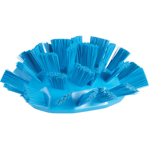 Brosse UST pour cuves, Soies Ferme, Longueur de 7-1/2", Bleu OSI Industrial Sales