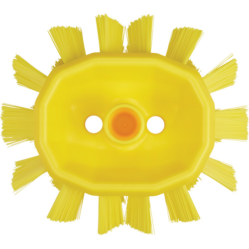 Brosse UST pour cuves, Soies Ferme, Longueur de 7-1/2", Jaune OSI Industrial Sales