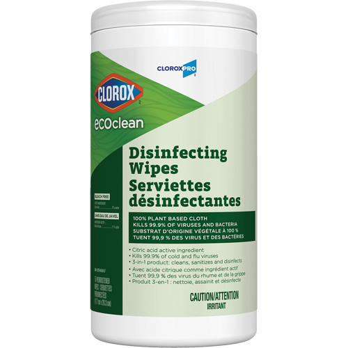 EcoClean Disinfecting Wipes, 75 Count OSI Industrial Sales