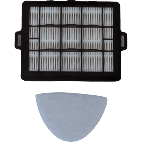 Ensemble de pr&eacute;filtre HEPA pour moteur et filtre d'&eacute;chappement en mousse pour aspirateur sac-&agrave;-dos Ergo et Ergo Pro OSI Industrial Sales