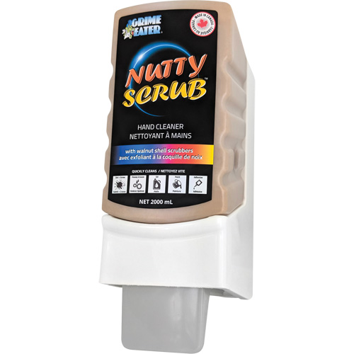 Nettoyant &agrave; mains avec exfoliant en coquille de noyer Nutty Scrub, Pierre ponce, 2000 ml, Cartouche en plastique, Sans parfum OSI Industrial Sales