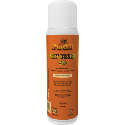 Insectifuge, DEET &agrave; 25 %, A&eacute;rosol, 170 g OSI Industrial Sales