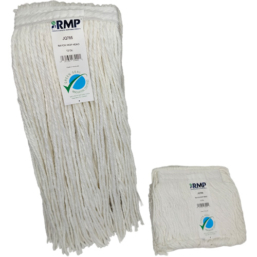 4-Ply Narrow Mop Head, Rayon, 12 oz., Cut Style OSI Industrial Sales