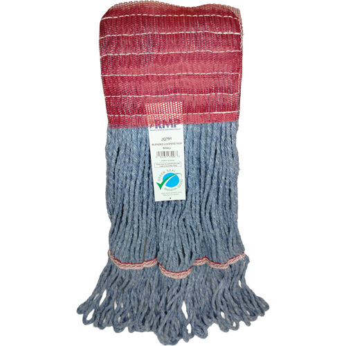 T&ecirc;te de vadrouille &agrave; bande large, Antimicrobien/Finition de plancher/Sp&eacute;cialis&eacute;, Coton/Rayonne/Synth&eacute;tique, Style Boucle OSI Industrial Sales