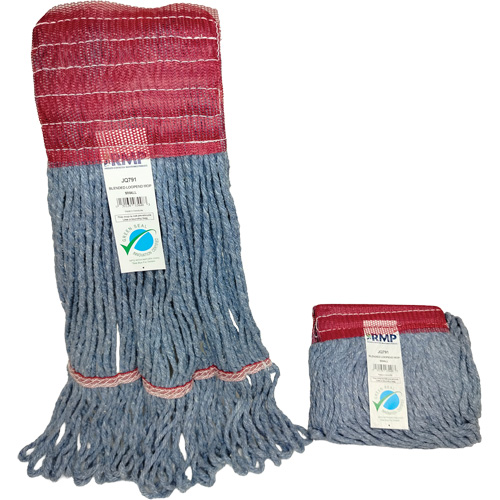 T&ecirc;te de vadrouille &agrave; bande large, Antimicrobien/Finition de plancher/Sp&eacute;cialis&eacute;, Coton/Rayonne/Synth&eacute;tique, Style Boucle OSI Industrial Sales