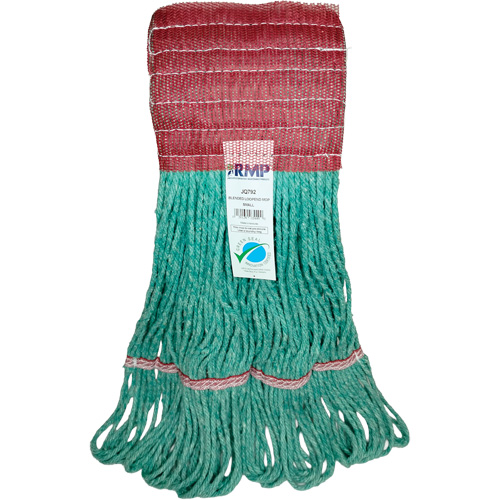 T&ecirc;te de vadrouille &agrave; bande large, Antimicrobien/Finition de plancher/Sp&eacute;cialis&eacute;, Coton/Rayonne/Synth&eacute;tique, Style Boucle OSI Industrial Sales