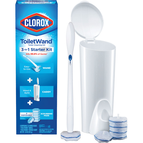 Disinfecting ToiletWand Disposable Cleaner 3-in-1 Starter Kit OSI Industrial Sales