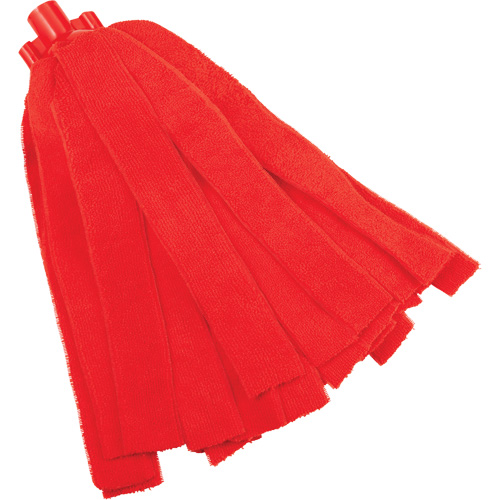 Socket Mop, Red, Microfibre, Cut Style OSI Industrial Sales