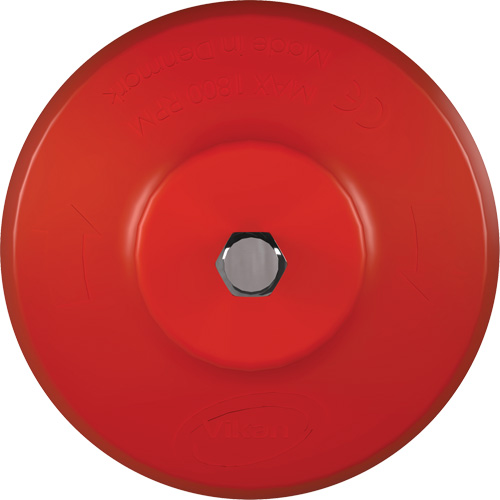HyDrive Round Drill Brush, Extra Stiff Bristles, 3-1/10" Long, Red OSI Industrial Sales