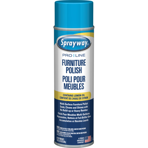 Pro Line Furniture Polish with Lemon Oil, 19 oz., Aerosol Can OSI Industrial Sales