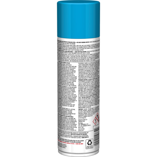 Nettoyant & polis pour acier inoxydable Pro Line, 15 oz, Canette a&eacute;rosol OSI Industrial Sales