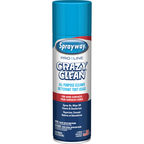 Pro Line Crazy Clean&reg; All Purpose Crazy Cleaner, 19 oz., Aerosol Can OSI Industrial Sales
