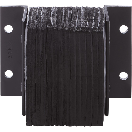 Laminated Dock Bumpers, Horizontal, Rubber, 12" W x 4" D x 12" H OSI Industrial Sales