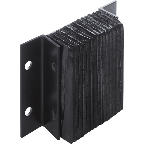 Laminated Dock Bumpers, Horizontal, Rubber, 12" W x 4" D x 10" H OSI Industrial Sales