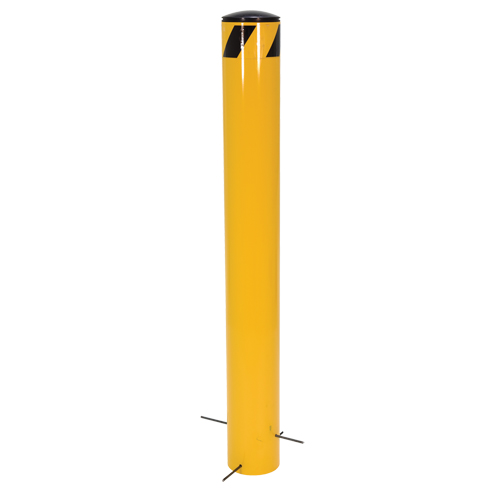 Bornes &agrave; couler, Acier, 36-1/2" h x 5-9/16" la, Jaune OSI Industrial Sales