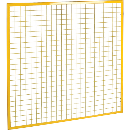 Wire Mesh Partition Components - Sliding Doors, 4' W x 8' H OSI Industrial Sales