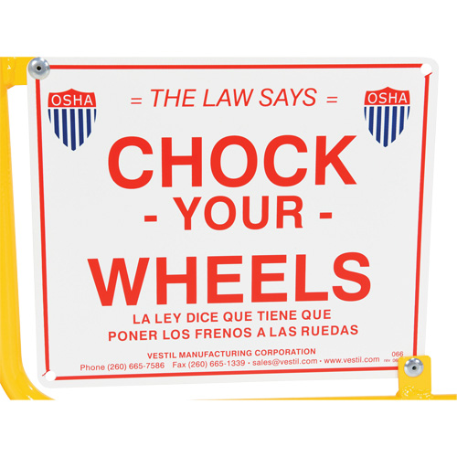 Flag Rail Chock OSI Industrial Sales