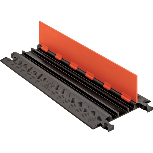 Protecteur de c&acirc;ble &agrave; profil bas Guard Dog, 3 canaux, 36" lo x 13,8" la x 1,25" h OSI Industrial Sales