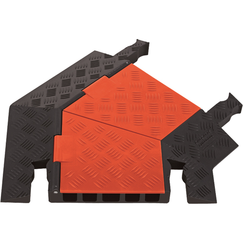 Guard Dog&reg; 5-Channel Heavy Duty Cable Protector - Right Turn OSI Industrial Sales