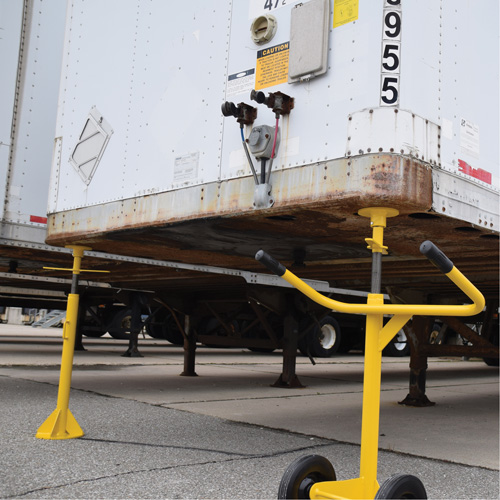Two-Post Trailer-Stabilizing Jack Stands, 50 tons Lift Capacity OSI Industrial Sales
