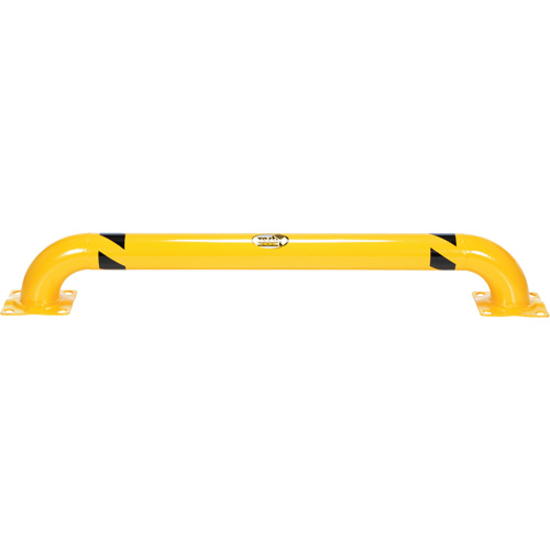 Protecteur de r&acirc;telier &agrave; profil bas, 5,3' la x 0,74' h, Jaune OSI Industrial Sales