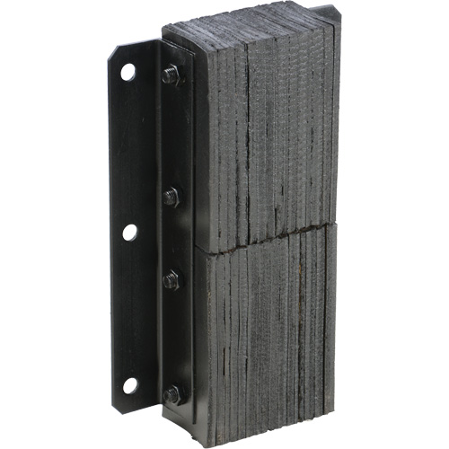Butoir de quai lamell&eacute;, Vertical, Caoutchouc, 13-1/4" la x 4-1/2" p x 20" h OSI Industrial Sales