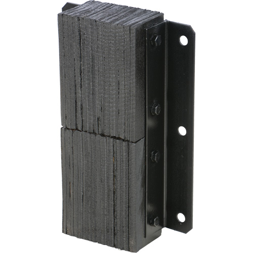 Butoir de quai lamell&eacute;, Vertical, Caoutchouc, 13-1/4" la x 4-1/2" p x 20" h OSI Industrial Sales