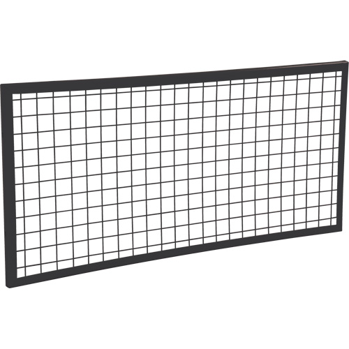Wire Mesh Partition Panel, 2' H x 4' W OSI Industrial Sales