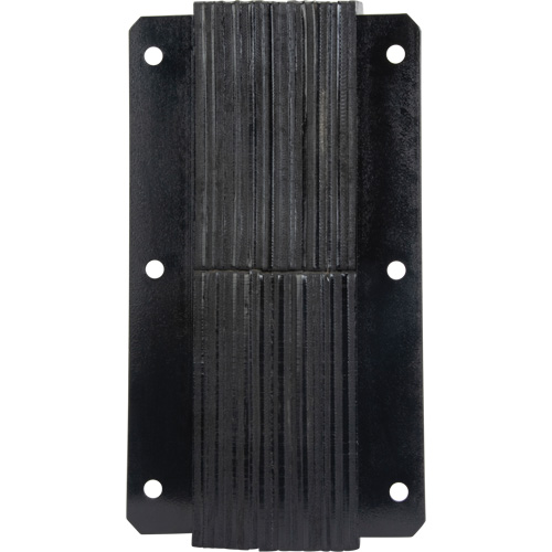 Laminated Dock Bumpers, Vertical, Rubber, 11" W x 4" D x 24" H OSI Industrial Sales