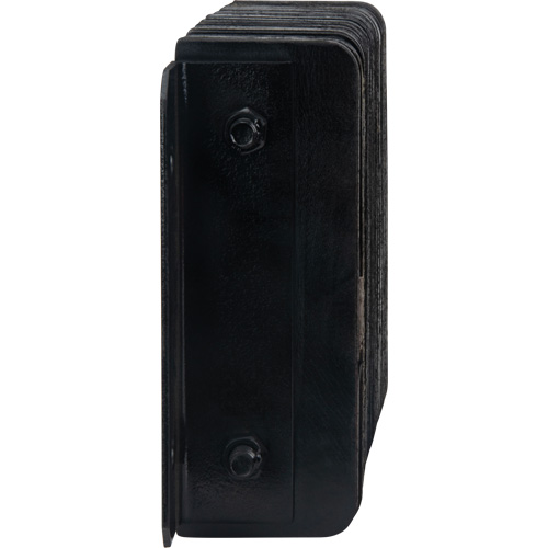 Laminated Dock Bumpers, Horizontal, Rubber, 18" W x 4" D x 12" H OSI Industrial Sales