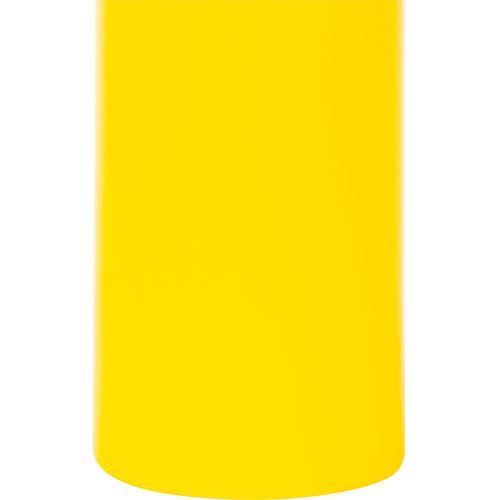 Polyethylene Bollard Cover, 4-1/2" Dia. x 52" L, Red/Yellow OSI Industrial Sales
