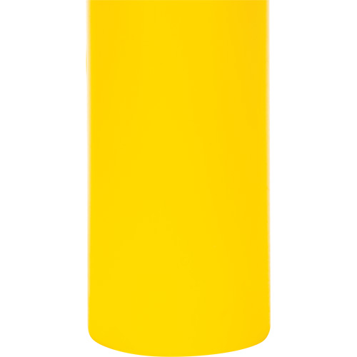 Capuchon en poly&eacute;thyl&egrave;ne pour borne de protection, 4-1/2" dia. x 64" l, Rouge/Jaune OSI Industrial Sales