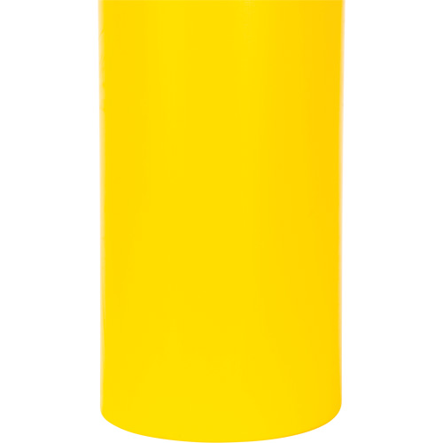 Polyethylene Bollard Cover, 6-5/8" Dia. x 52" L, Red/Yellow OSI Industrial Sales