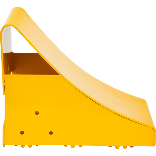 Ice Chocks, Steel, Yellow, 8-1/16" W x 10-5/8" D x 8-13/16" H OSI Industrial Sales