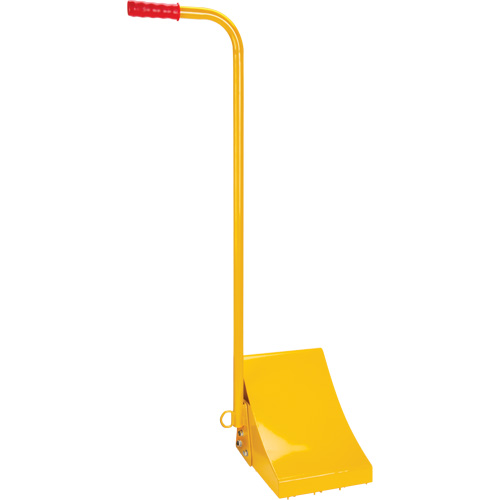 Ice Chock with Ergonomic Handle, Steel, Yellow, 8-1/16" W x 10-5/8" D x 8-13/16" H OSI Industrial Sales