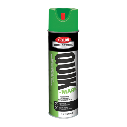 Industrial Quik-Mark Water-Based Overhead Marking Paint, 17 oz., Aerosol Can OSI Industrial Sales
