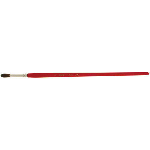 Pinceau de forme ronde pour marquage, Largeur de la brosse de 1/4", Soie de chameau, Manche &agrave; Bois OSI Industrial Sales